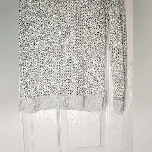 Unbranded L Snow White Knit Longsleeves RAMIE Blend Women’s Sweater - Picture 7 of 7